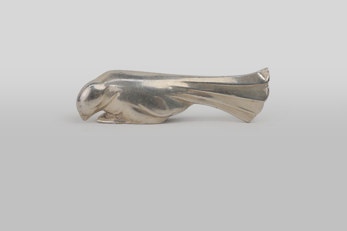 Ménagerie complète (repose-couteaux) par Edouard Marcel Sandoz pour Christofle Gallia, France-photo-5