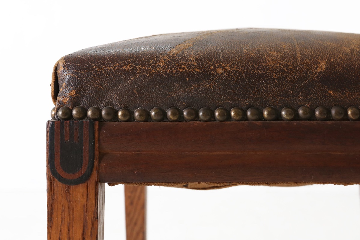 A Art Deco Side Chair By Maurice Dufréne, France Ca. 1925-photo-3