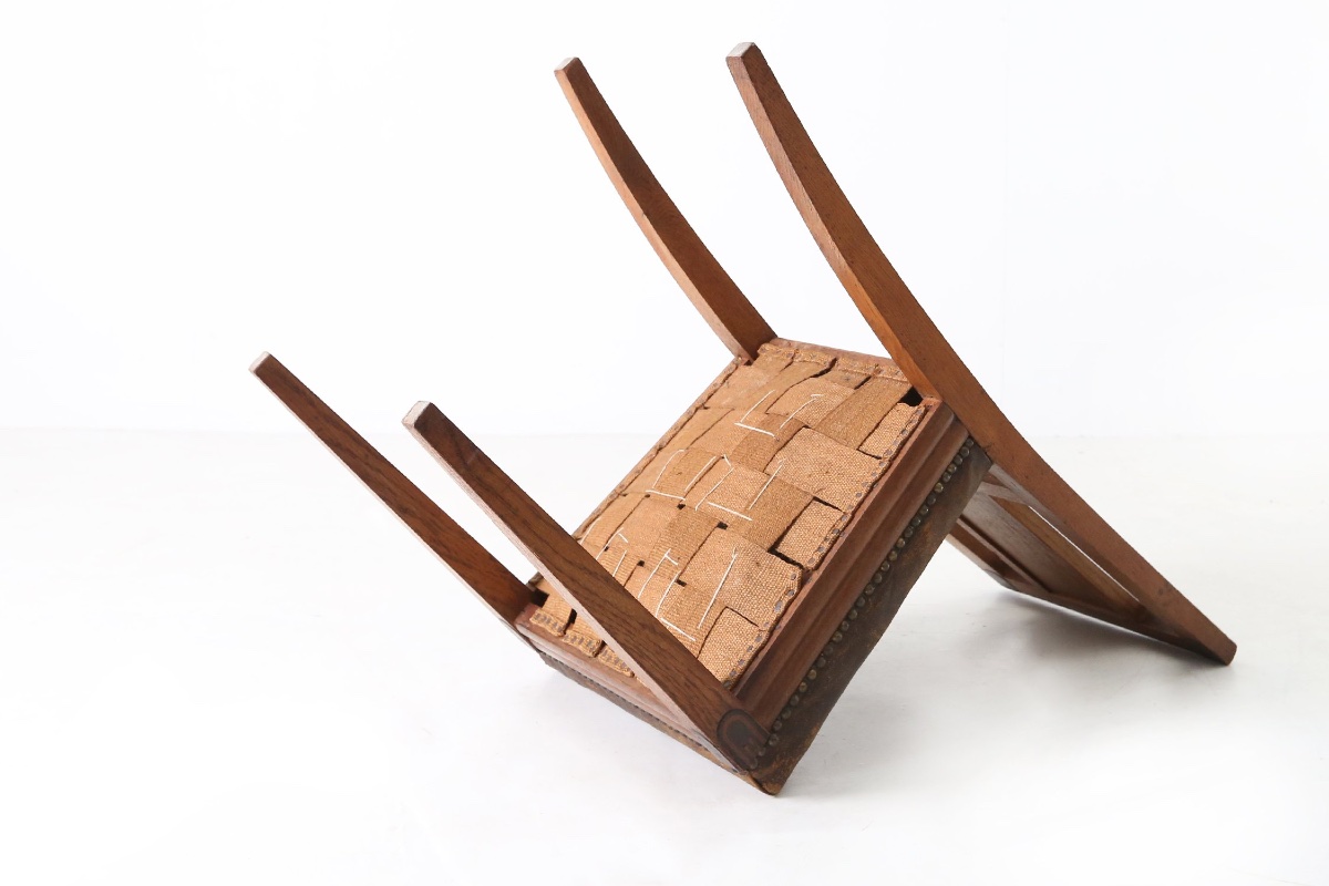 A Art Deco Side Chair By Maurice Dufréne, France Ca. 1925-photo-6