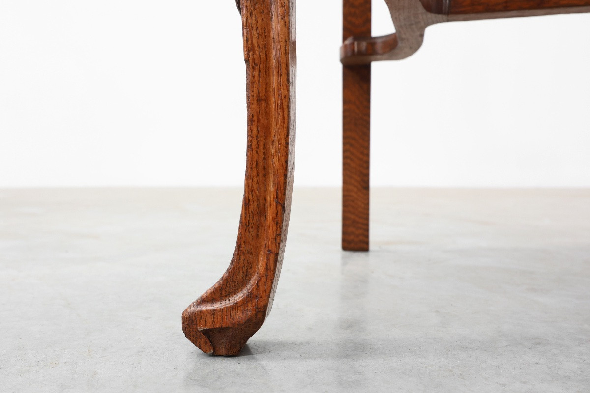 Ensemble de 6 chaises de salle à manger Art nouveau dans le style de Victor Horta, Belgique-photo-7