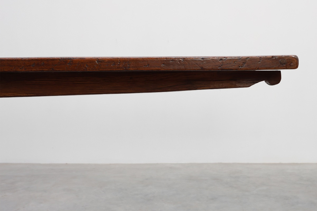 Large Extendable Dining Table In Oak From The 17th Century, France-photo-7