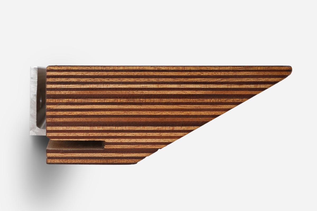 Mid-century Teak Mirror With Shelf, Attributed To De Coene, Belgium, 1960s-photo-3