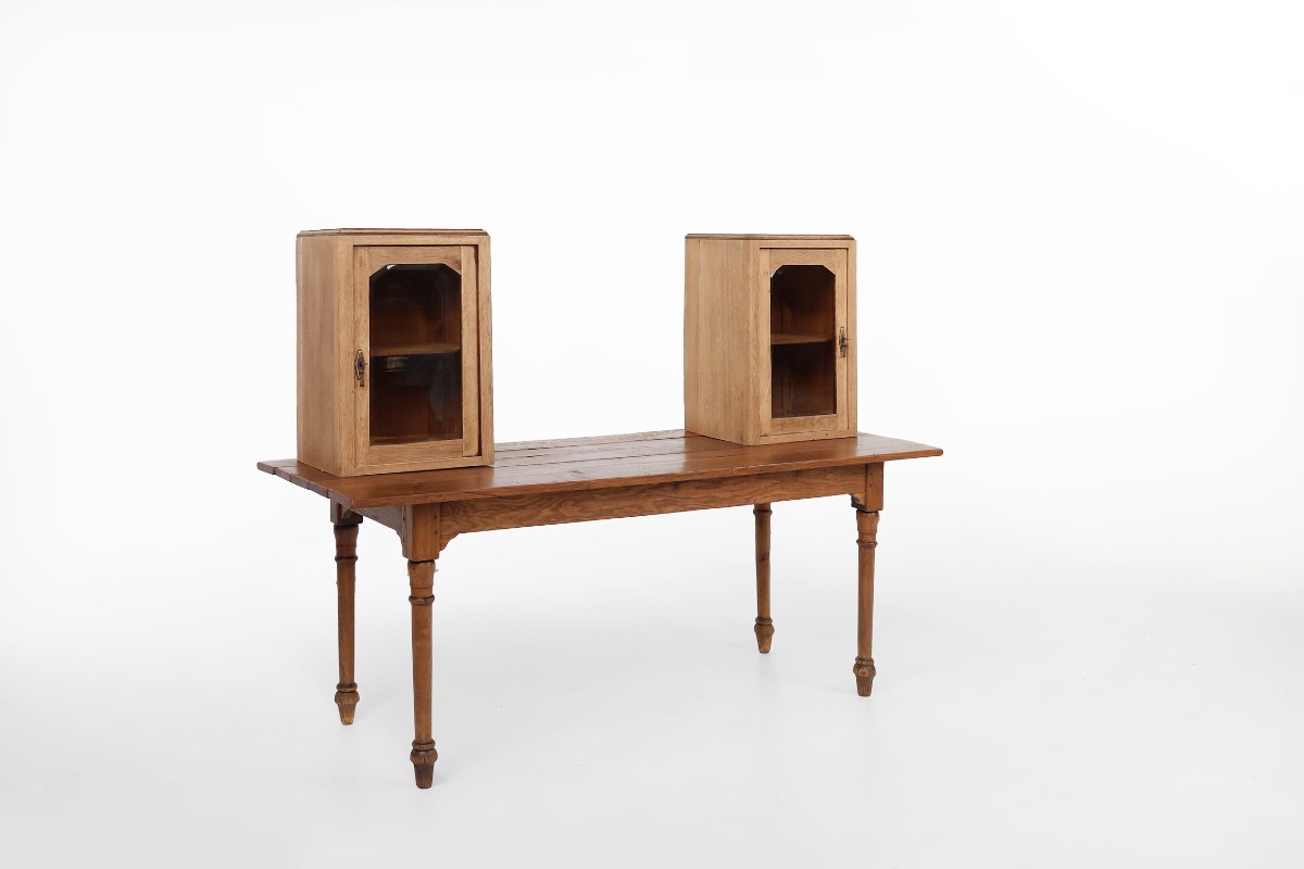 Mid-twentieth Century Style Table Display Case, France, Circa 1900-photo-3