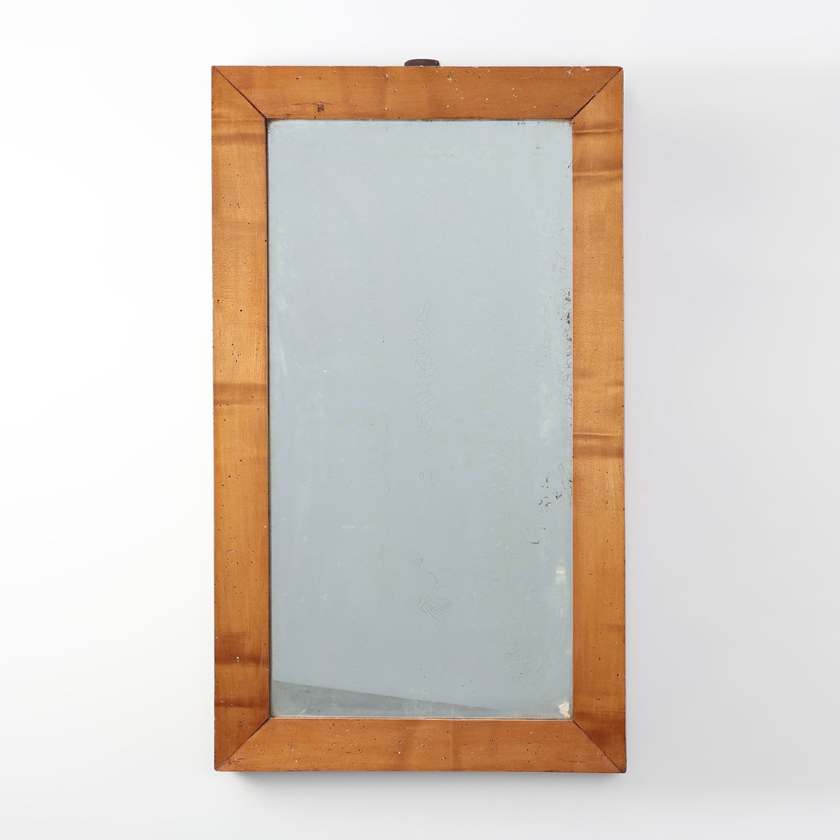 Miroir ancien en noyer, Royaume-Uni, vers 1850