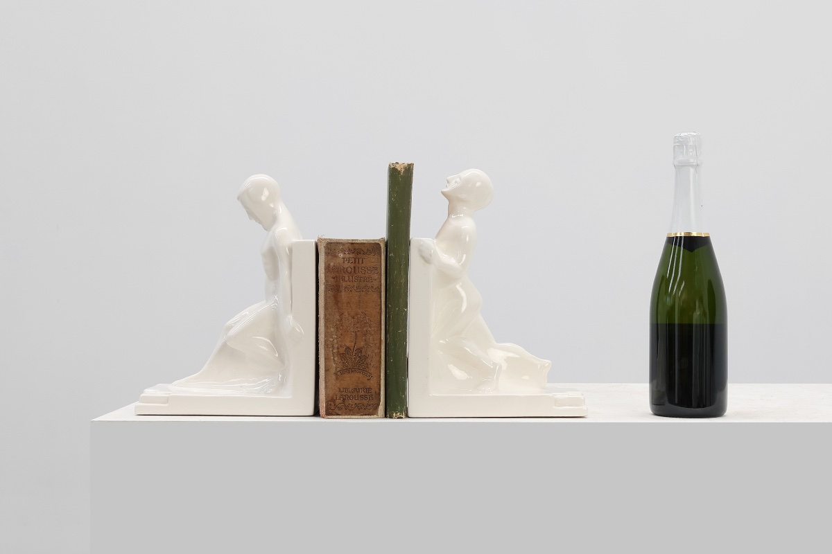 Pair Ceramic Bookends By Godofridus Boonekamp For Plateelbakkerij Schoonhoven-photo-2