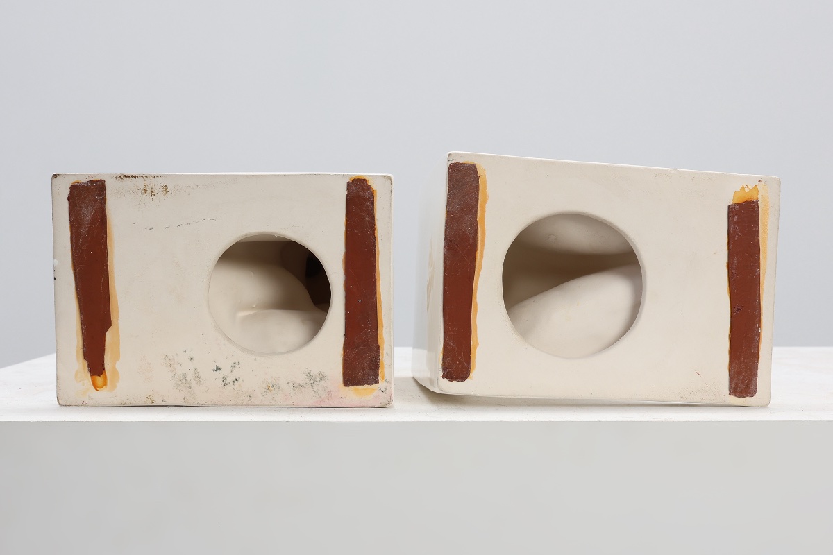 Pair Ceramic Bookends By Godofridus Boonekamp For Plateelbakkerij Schoonhoven-photo-8