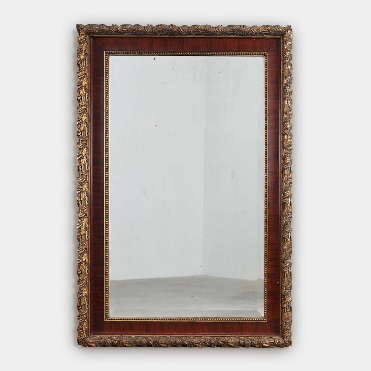 Classic French Mirror With Gilded Details, Circa 1900