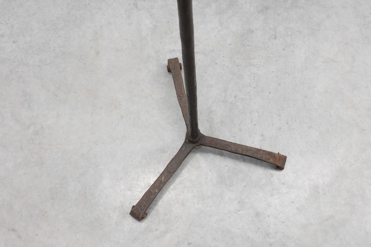 Torchère à pointe en fer forgé, XVe siècle-photo-3
