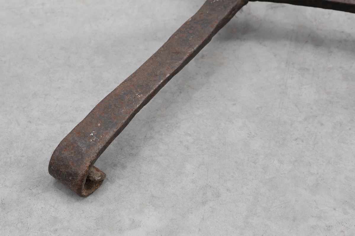 Torchère à pointe en fer forgé, XVe siècle-photo-5