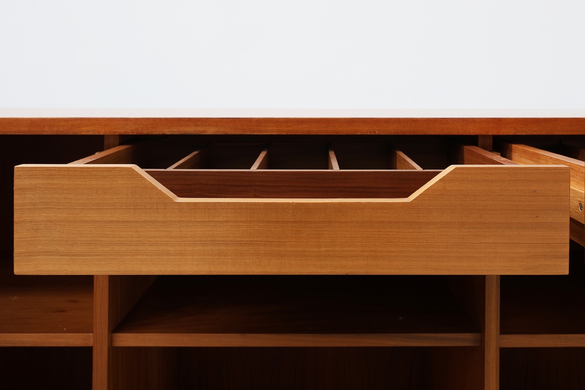 Christophe Gevers For De Coene Frères, "saphir" Teak Sideboard, Belgium, 1962-photo-1