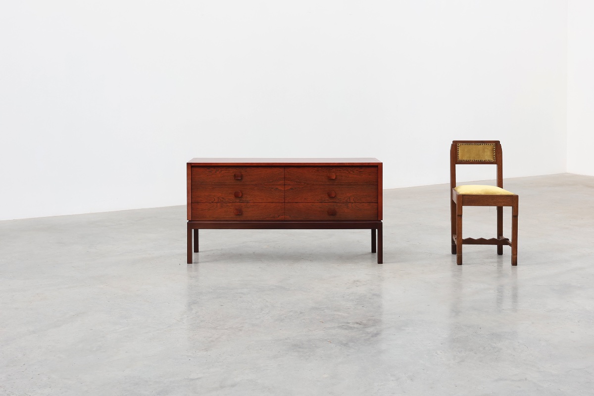 Commode danoise de style moderne du milieu du XXe siècle, Danemark, vers 1960-photo-2