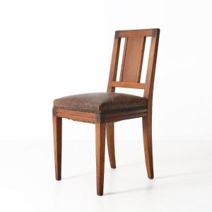 A Art Deco Side Chair By Maurice Dufréne, France Ca. 1925