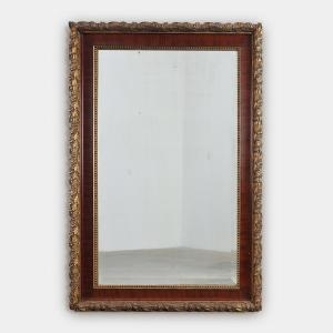Classic French Mirror With Gilded Details, Circa 1900