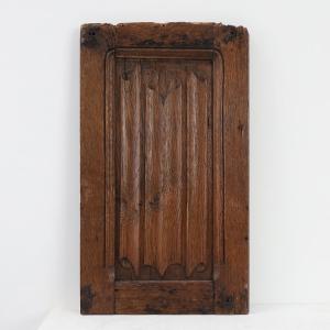 Panneau en chêne sculpté, style gothique, début du XVIe siècle, France