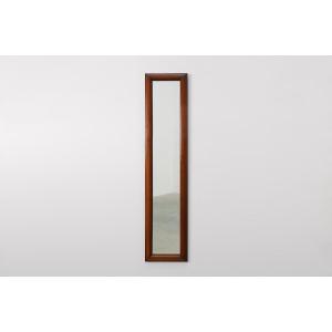 26-0610 - Grand miroir étroit Art Déco en chêne à cadre mouluré, Belgique, 1920
