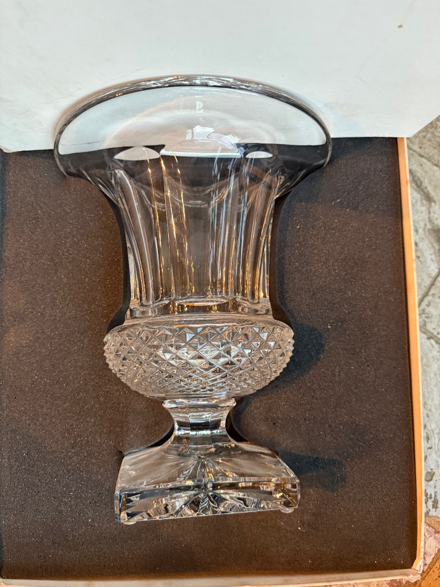 Medici Vase, Crystal, By Saint-louis, Versailles Model-photo-1