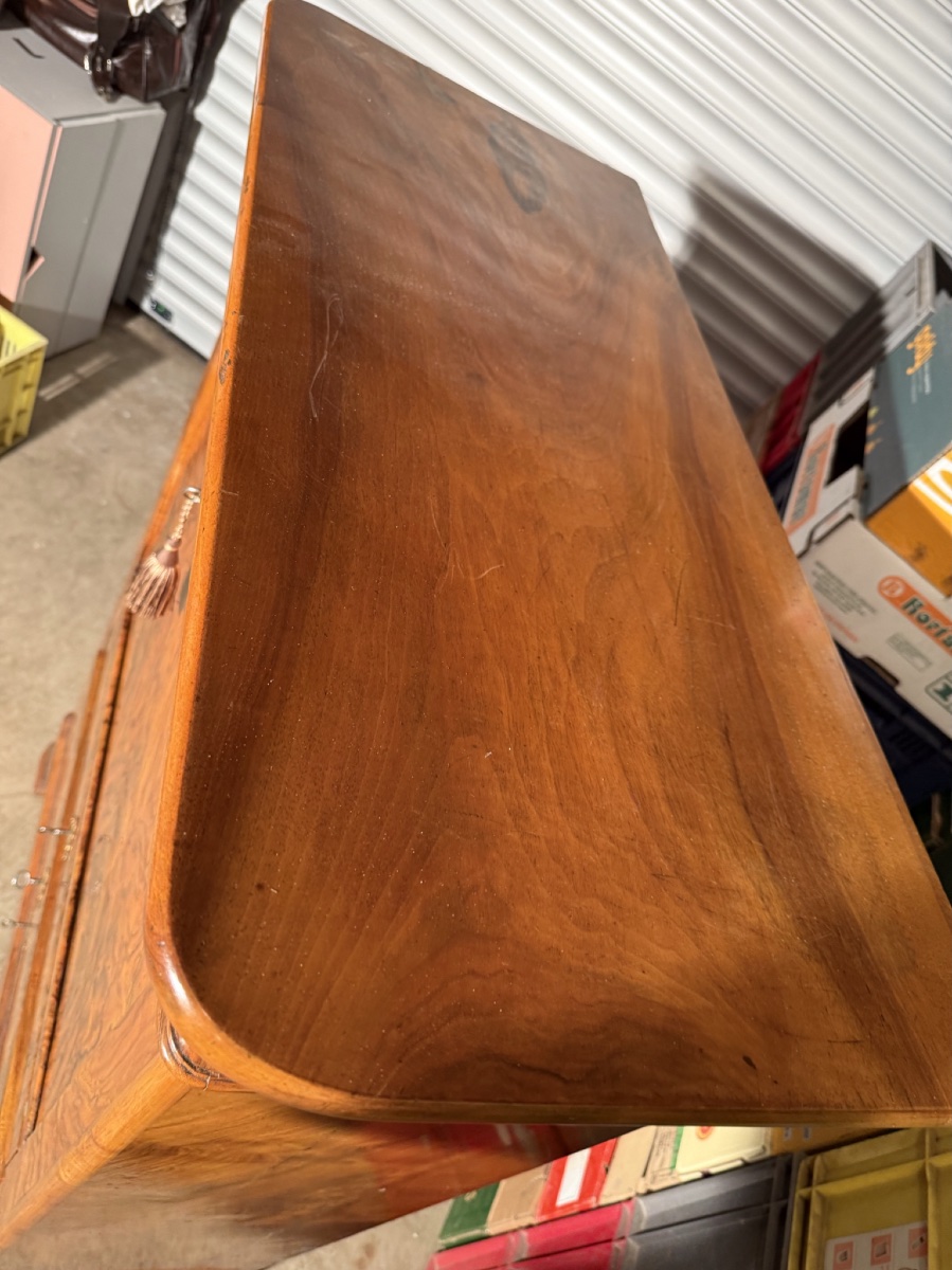Louis Philippe Secretary Desk In Walnut-photo-3