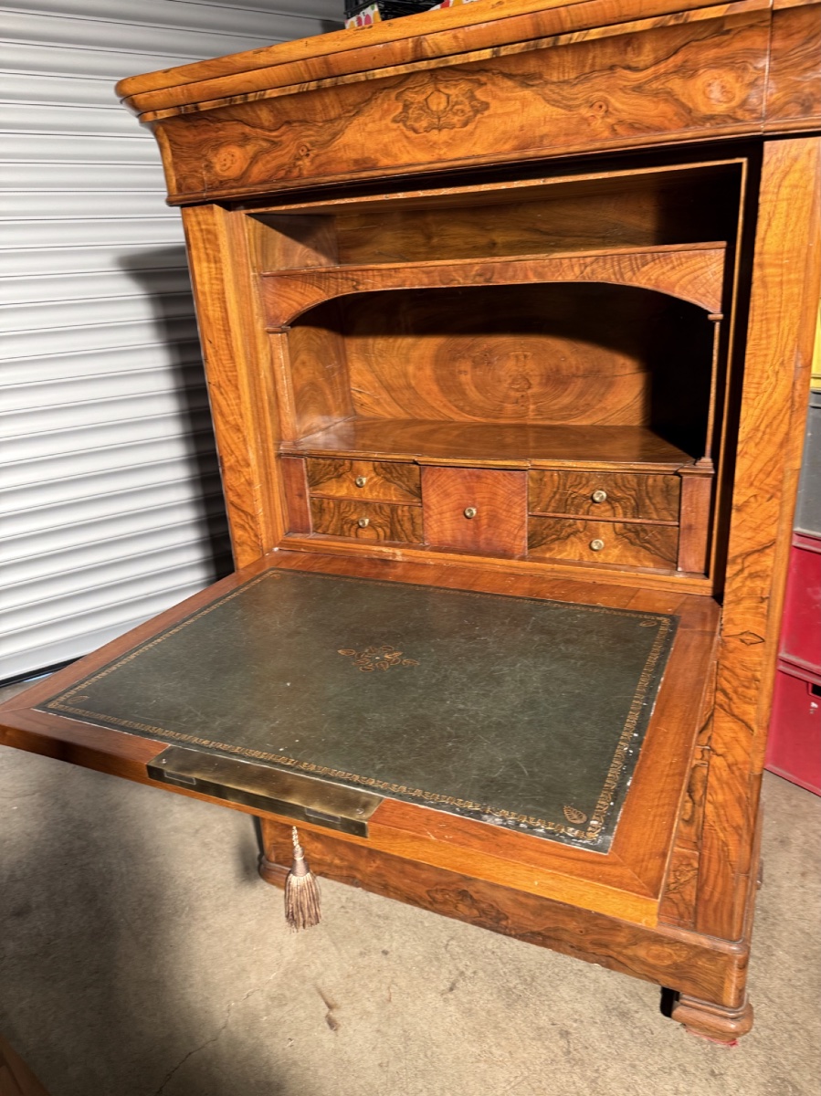 Louis Philippe Secretary Desk In Walnut
