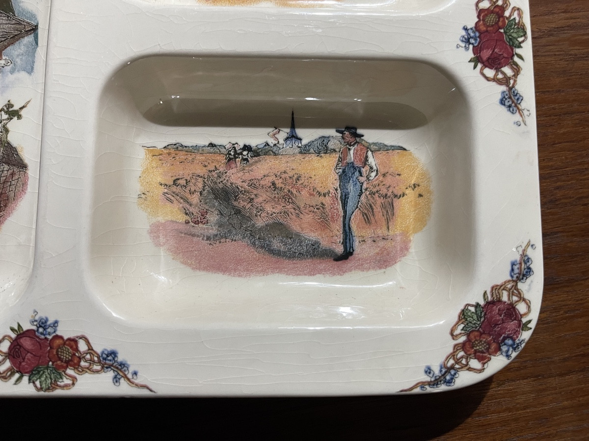 Sarreguemines - Obernai 3-compartment Dish-photo-4