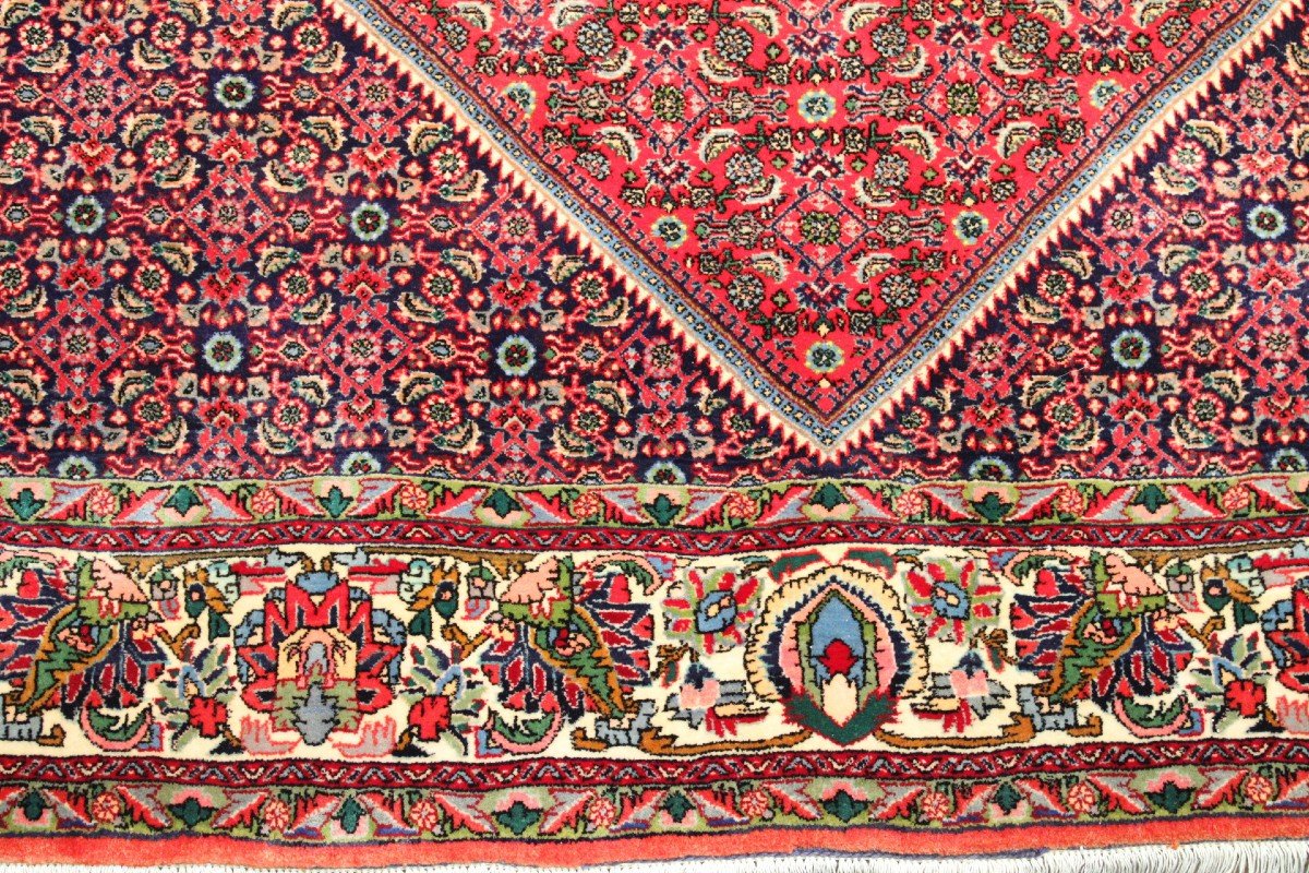 Tapis Persan En Laine Bidjar Takab Bukan 339 X 232 Cm -photo-2