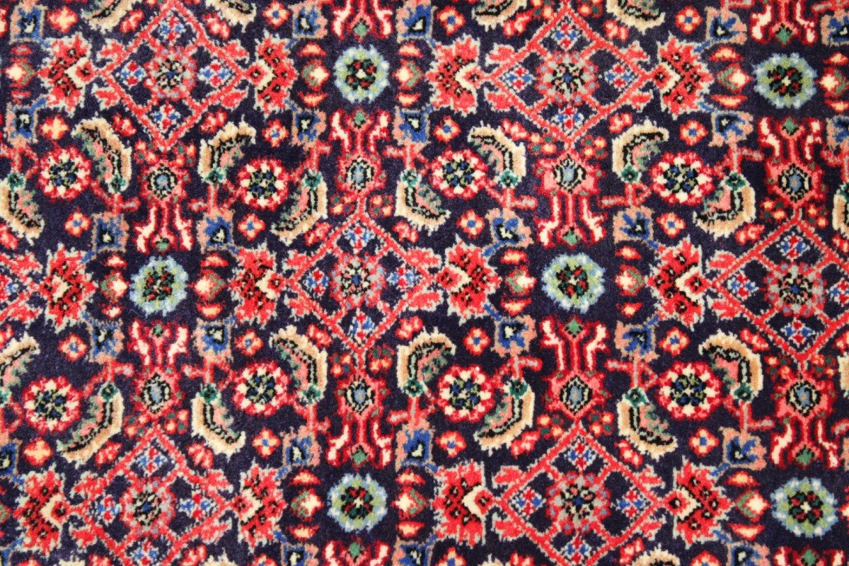 Tapis Persan En Laine Bidjar Takab Bukan 339 X 232 Cm -photo-6