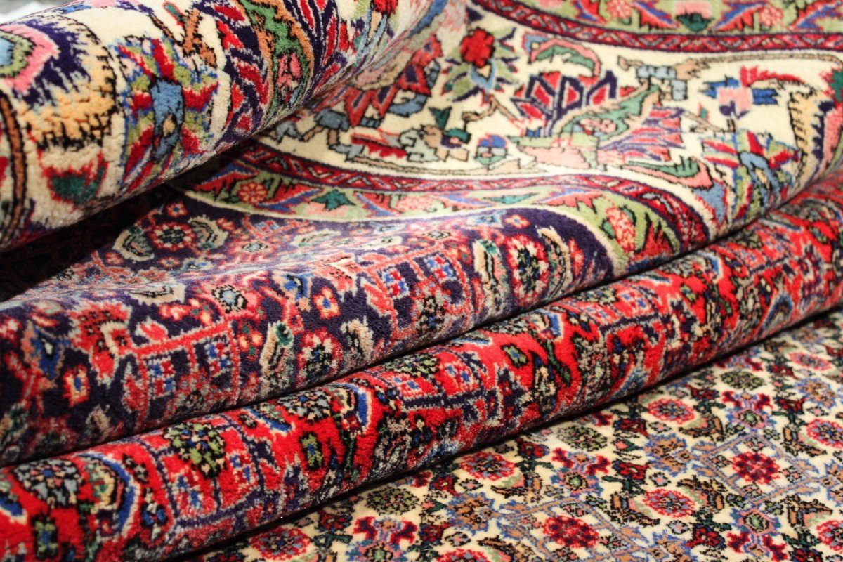 Persian Bidjar Takab Bukan Wool Carpet 339 X 232 Cm-photo-8