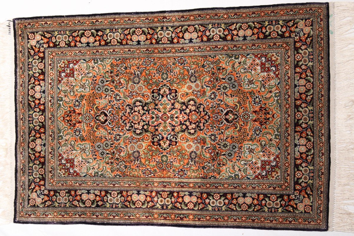 Tapis Qum En Soie 94 X 60 Cm -photo-3