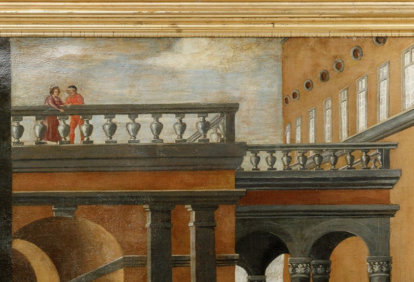 Large 17th Century Painting-photo-3