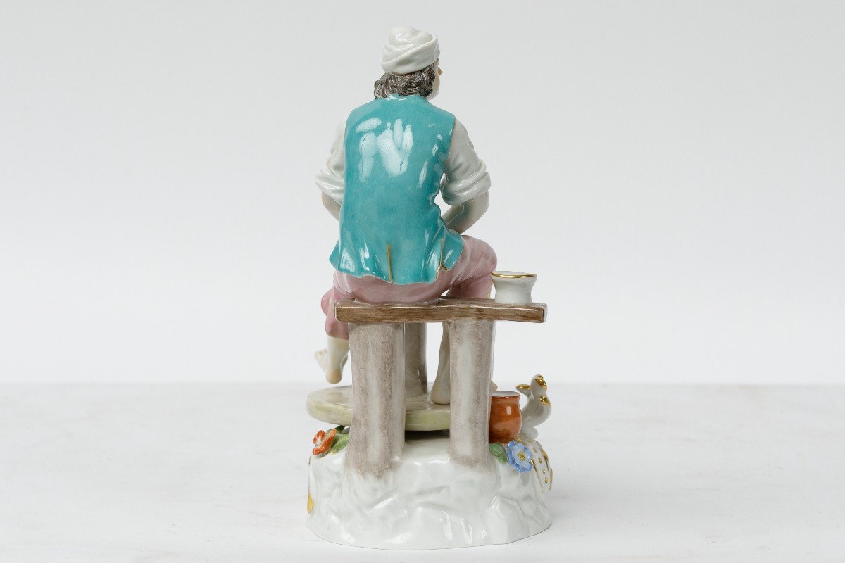 Figurine En Porcelaine Meissen Vers 1900-photo-1