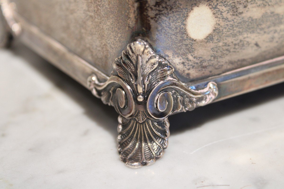 Grand Boite En Argent Massif Russe 84 Zolotniki Marque Br. Grachev ( БР. ГРАЧЕВЫ)-photo-3