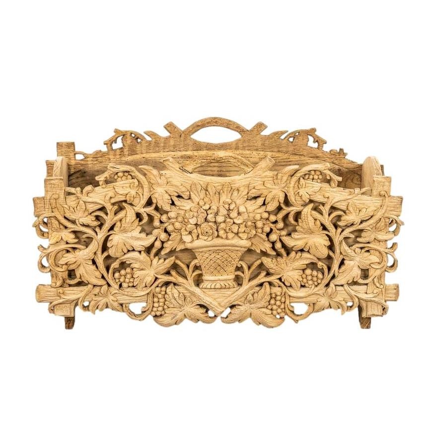 Black Forest  Wooden Planter, 19th Century 