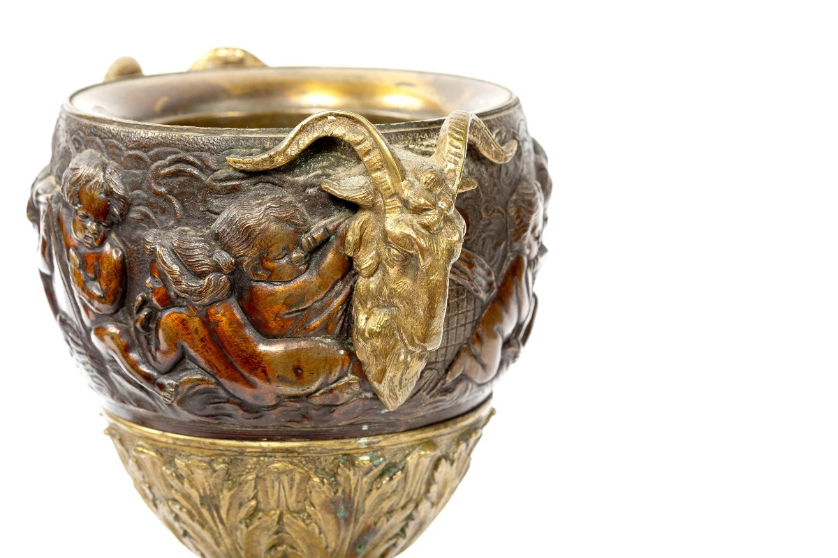 Bronze Cassolettes From The Napoleon III Period-photo-1
