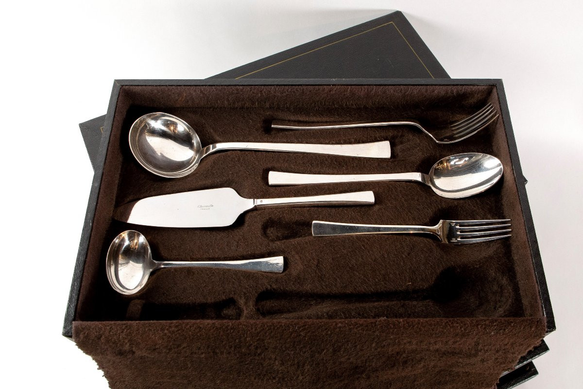 79-piece Cutlery Set By Christofle For 12 People-photo-5