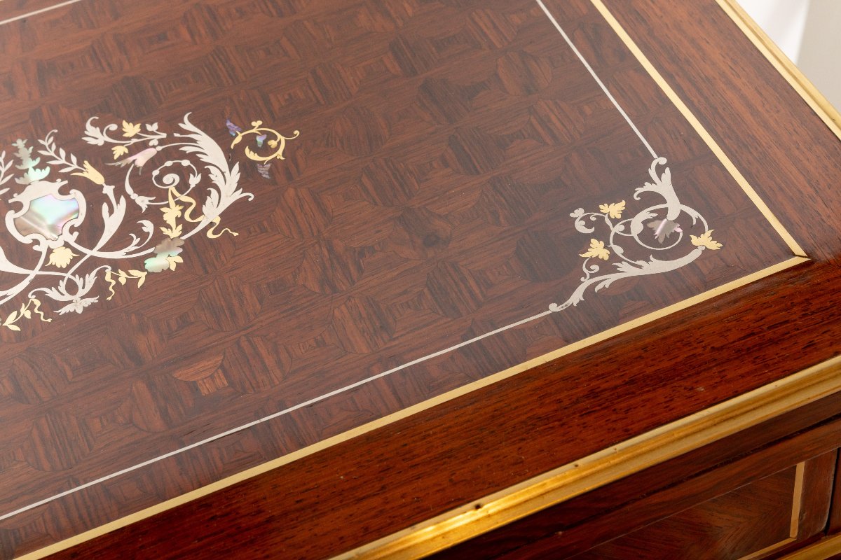 Dressing Table, Writing Desk And Games Table From The Napoleon III Era-photo-1