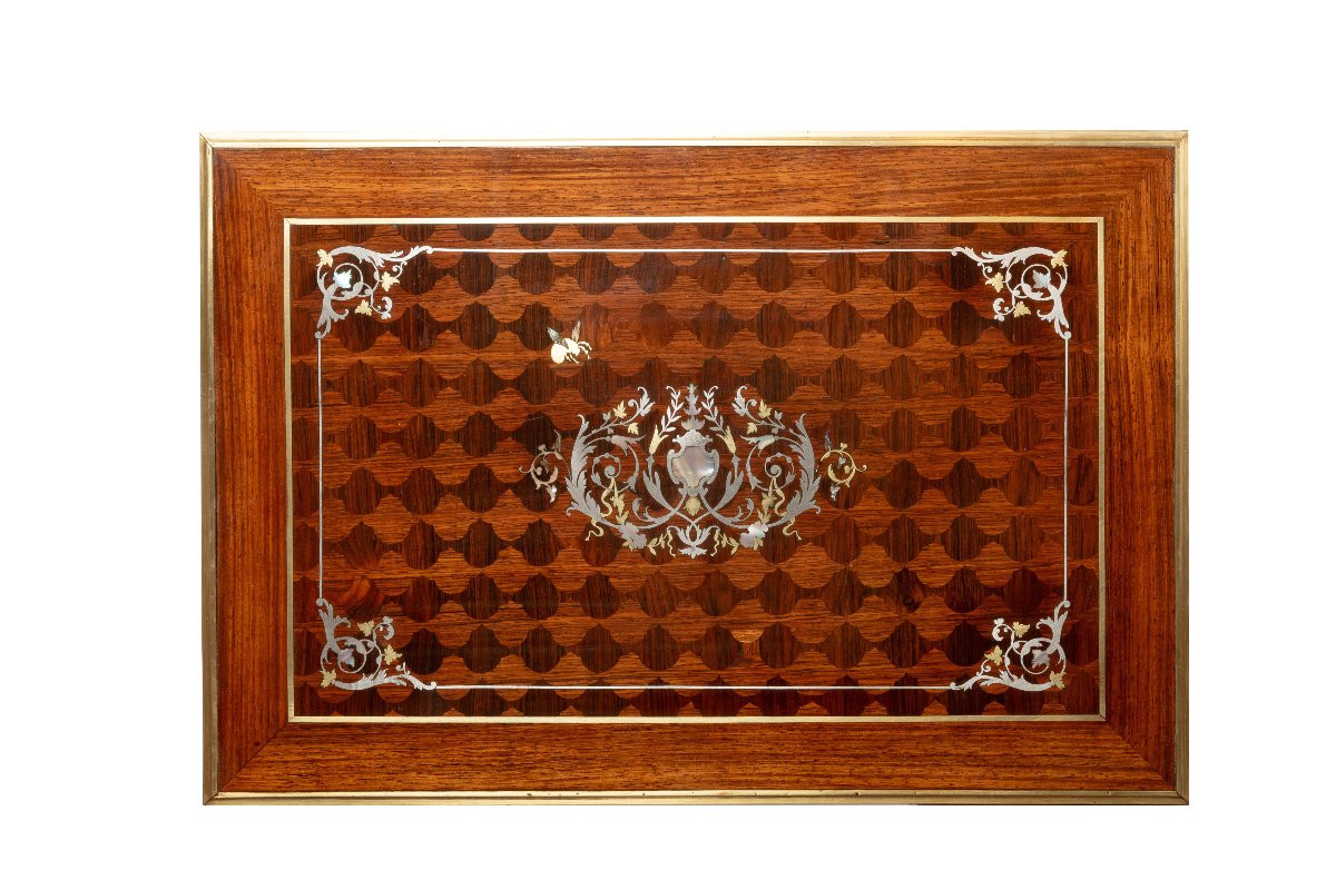 Dressing Table, Writing Desk And Games Table From The Napoleon III Era-photo-2