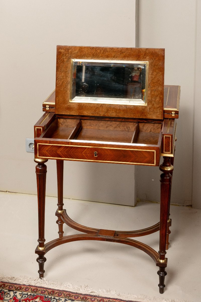 Dressing Table, Writing Desk And Games Table From The Napoleon III Era-photo-5