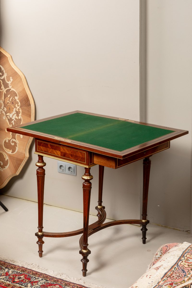 Dressing Table, Writing Desk And Games Table From The Napoleon III Era-photo-7