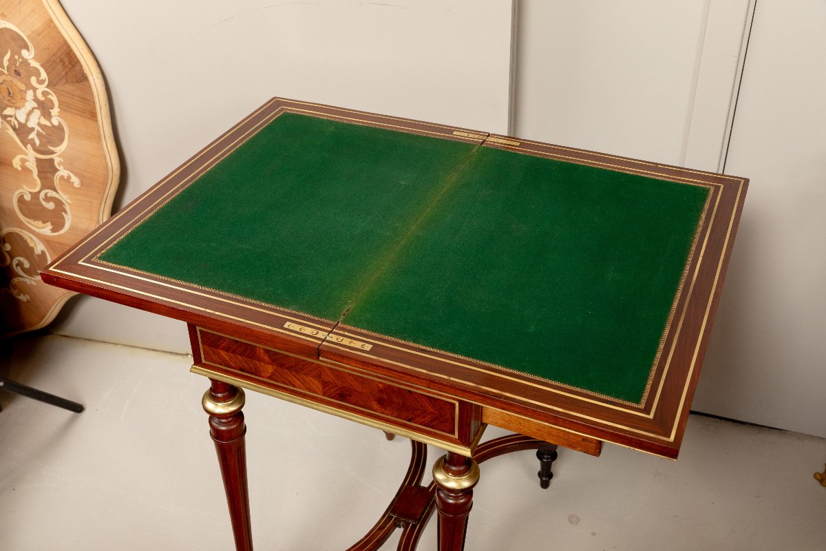Dressing Table, Writing Desk And Games Table From The Napoleon III Era-photo-8