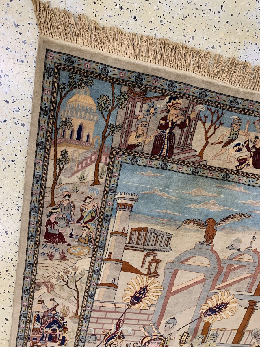 Pakistan Lahor Wool Rug  275 X 183 Cm-photo-4