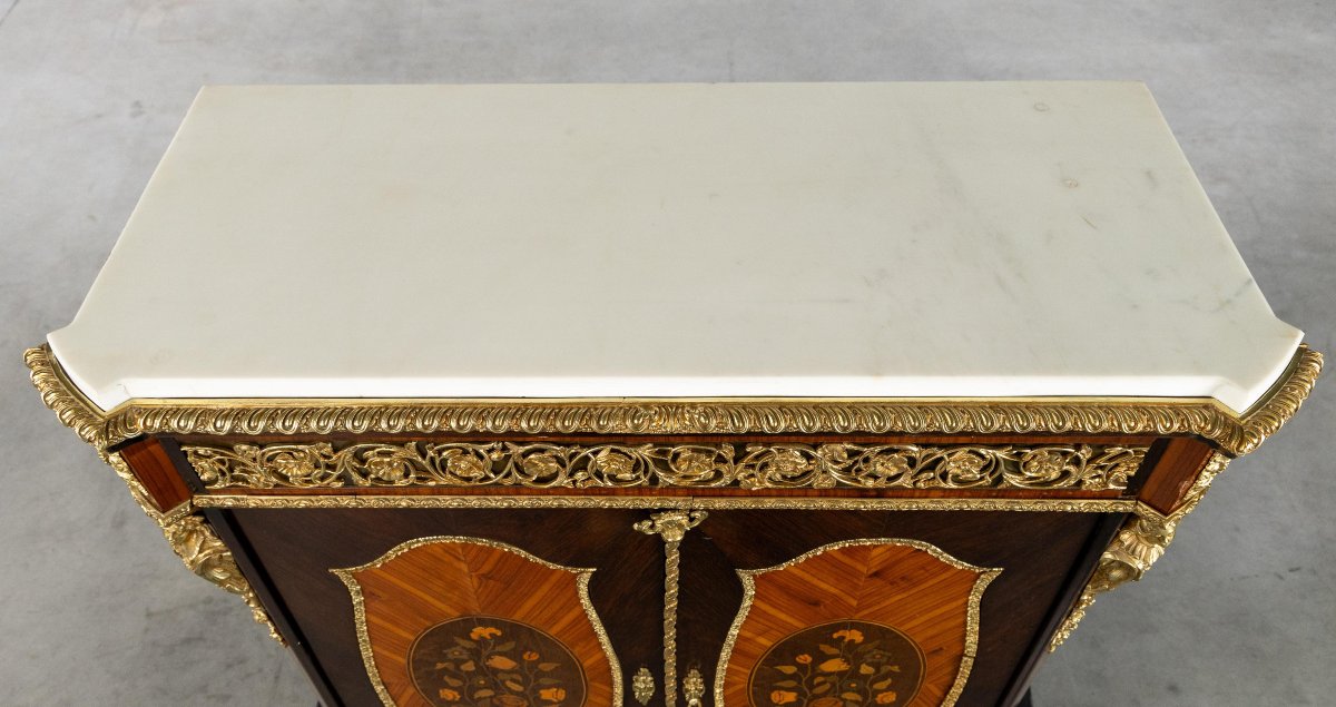 Napoleon III Period Two-door Sideboard, 19th Century-photo-4