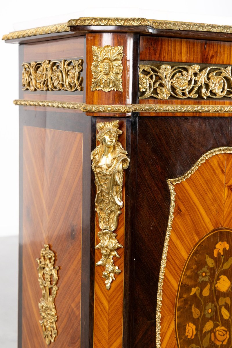 Napoleon III Period Two-door Sideboard, 19th Century-photo-2