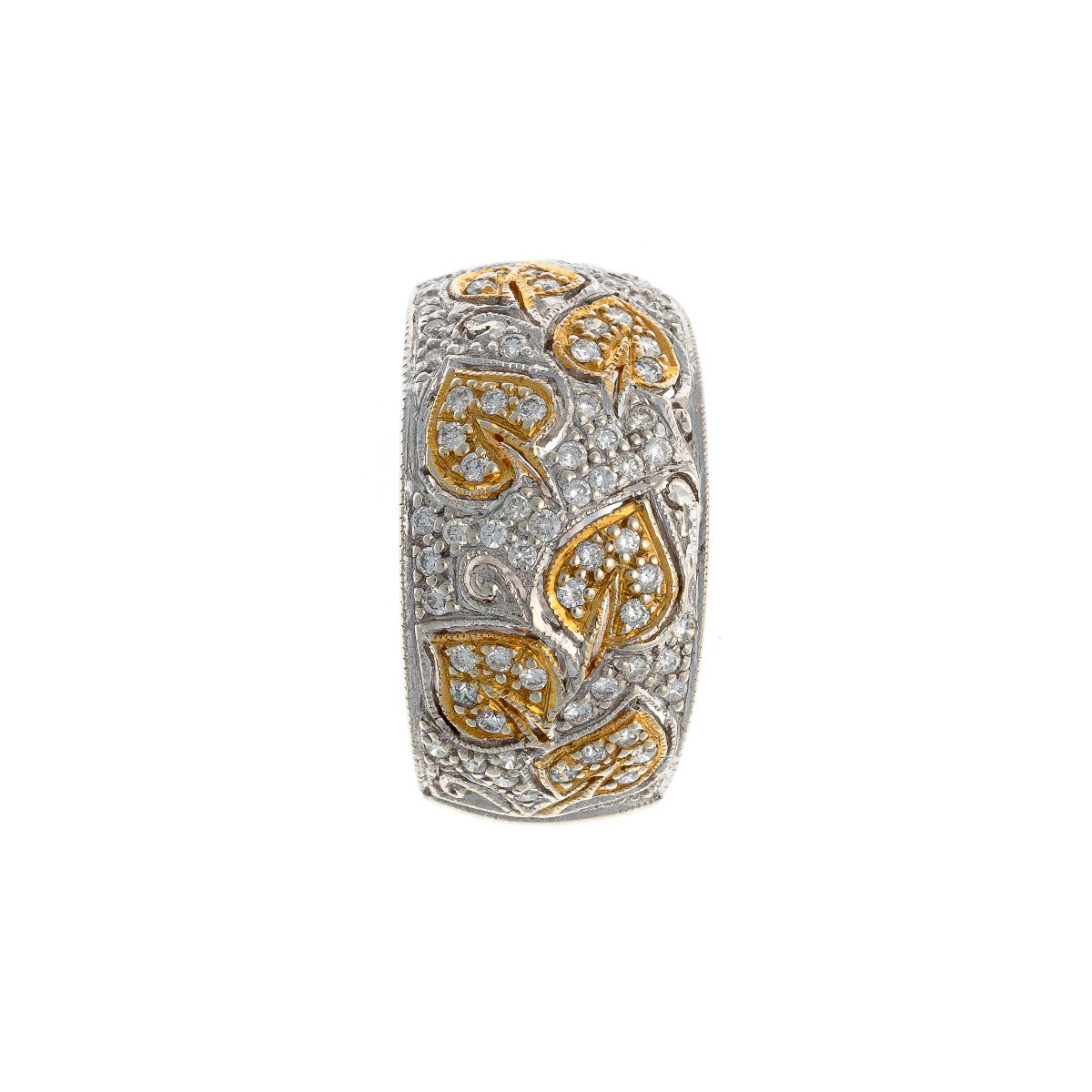 Bague en or 14k avec diamants-photo-3