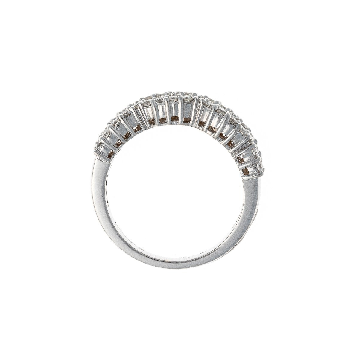 18k White Gold Ring With Diamonds-photo-1