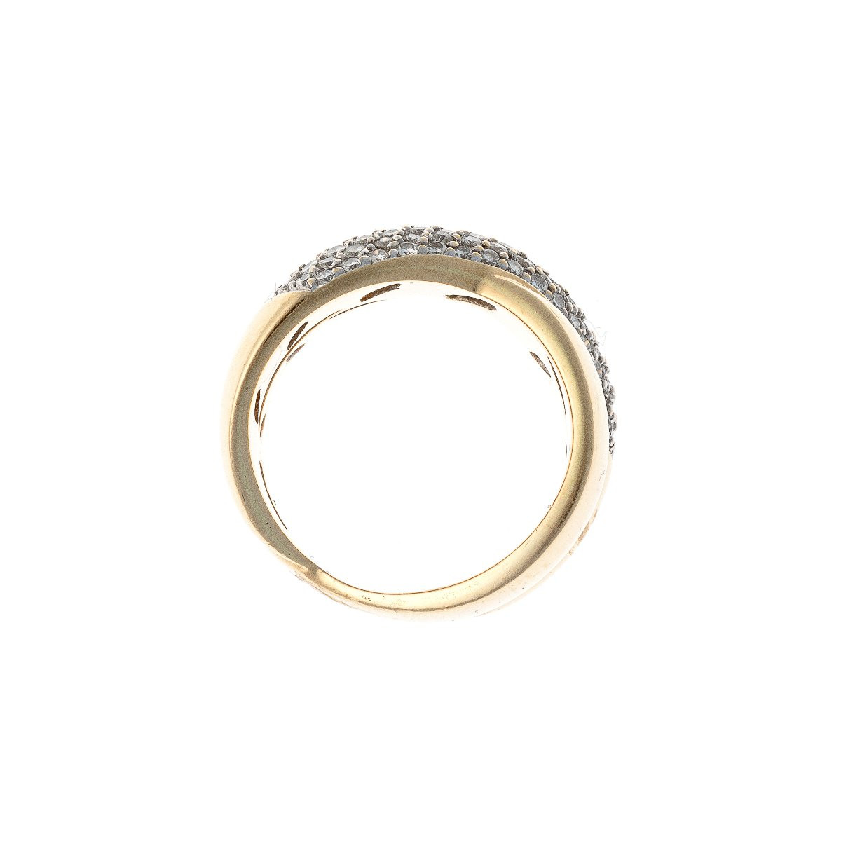 Bague CHRIST en or 14k avec diamants-photo-4