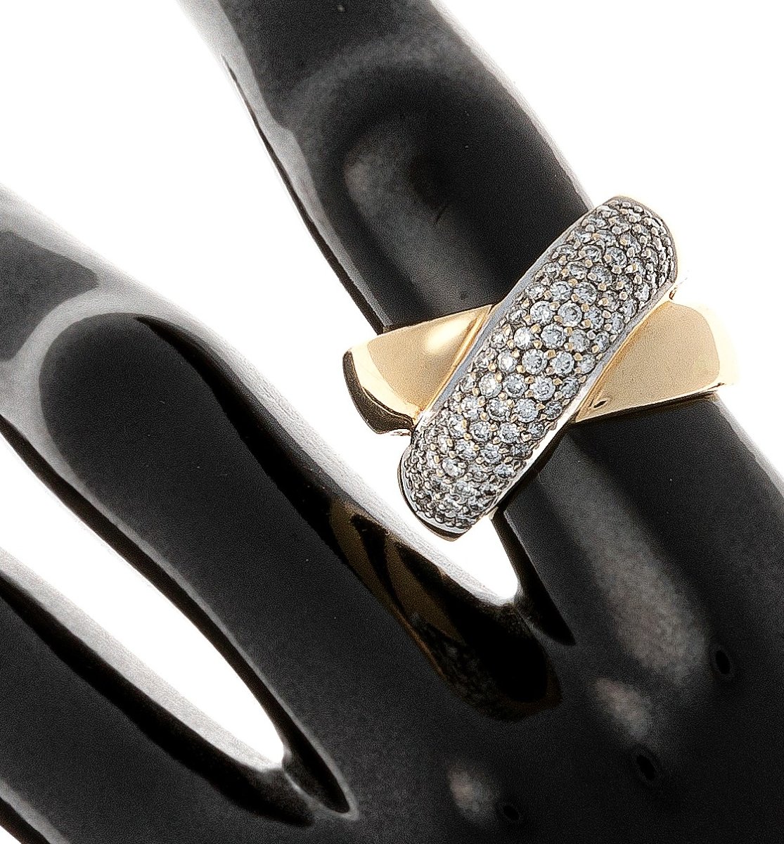 Bague CHRIST en or 14k avec diamants-photo-1