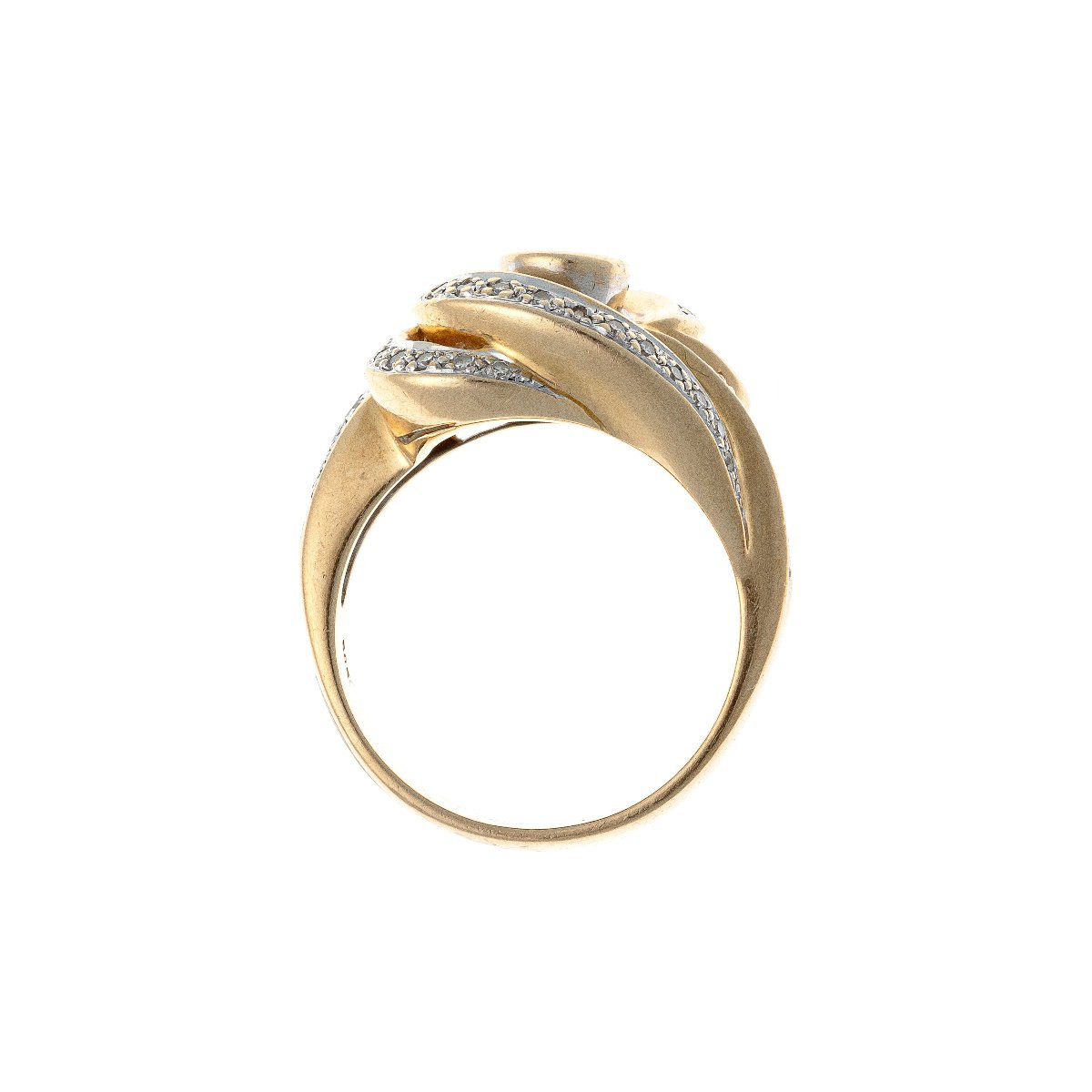Bague en or 14k avec diamants-photo-4