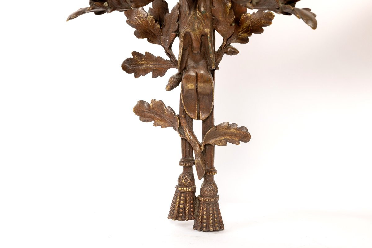 Applique en bronze 19eme de style Louis XVI-photo-2