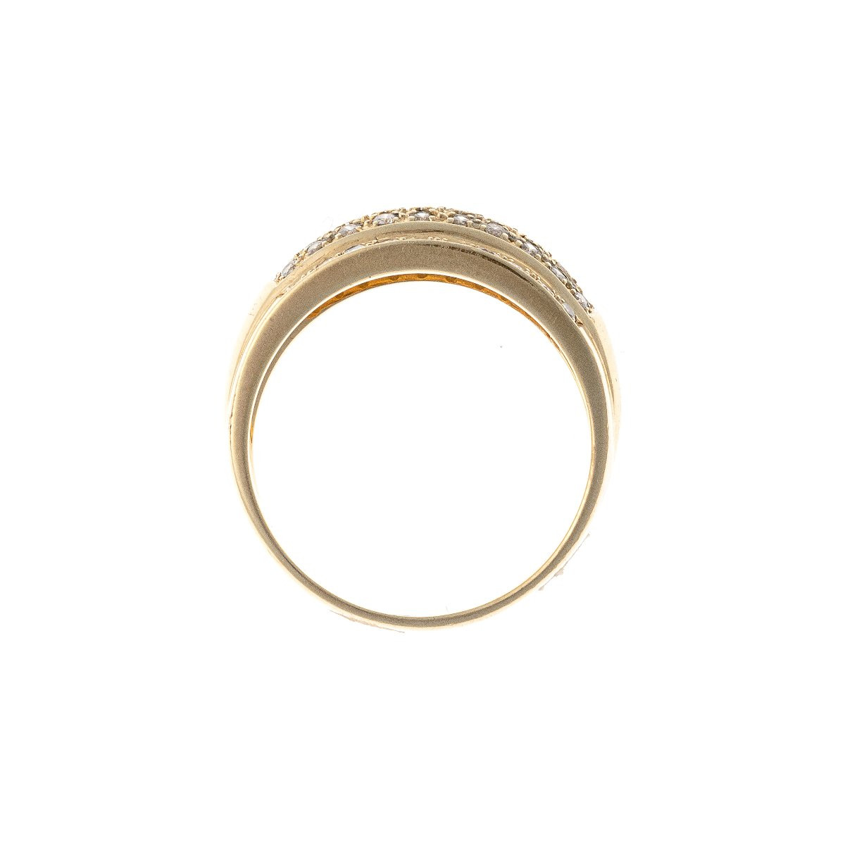 Ring In 14k Gold With Diamonds-photo-4