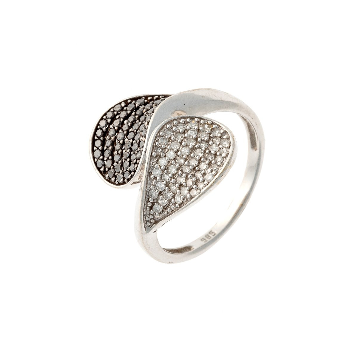 Ring In 14k Gold With Diamonds-photo-4