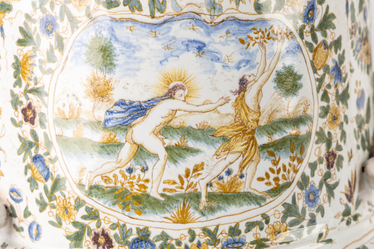 19th Century French Earthenware Vases-photo-6